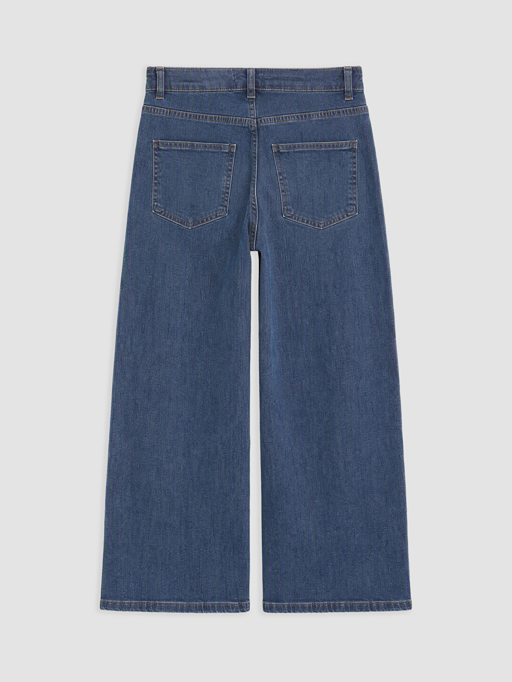 İndigo Wideleg Kadın Jean Pantolon-1