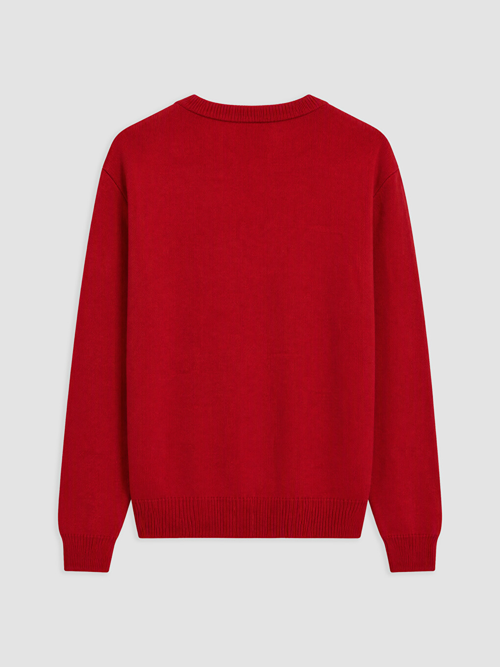 Man Red Sweater-5