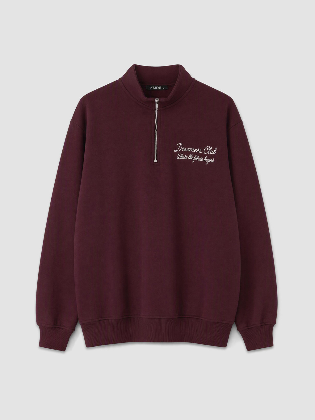 Woman Bordeaux Sweatshirt-4