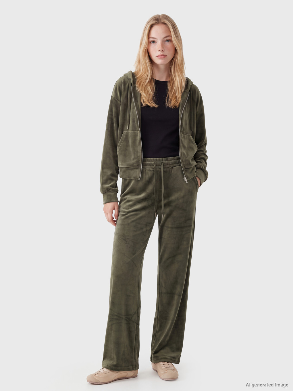 Women's Velvet Sweatpants