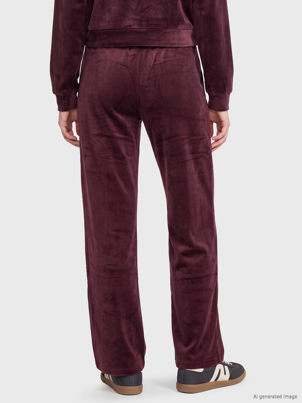 Women's Velvet Sweatpants-3