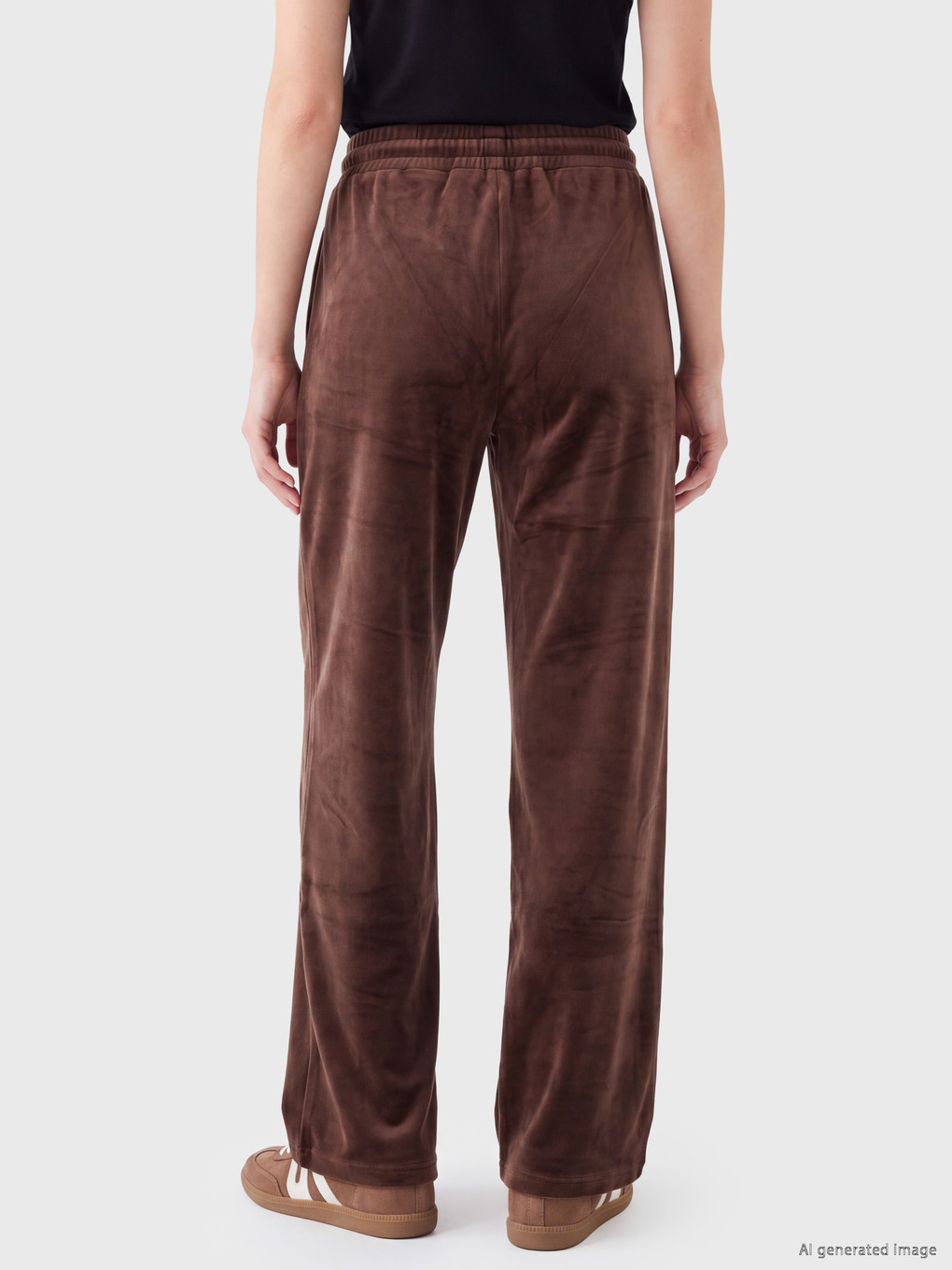 Women's Velvet Sweatpants-3