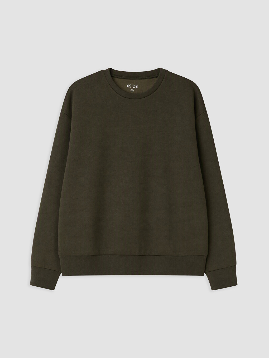 Woman Khaki Sweatshirt-4