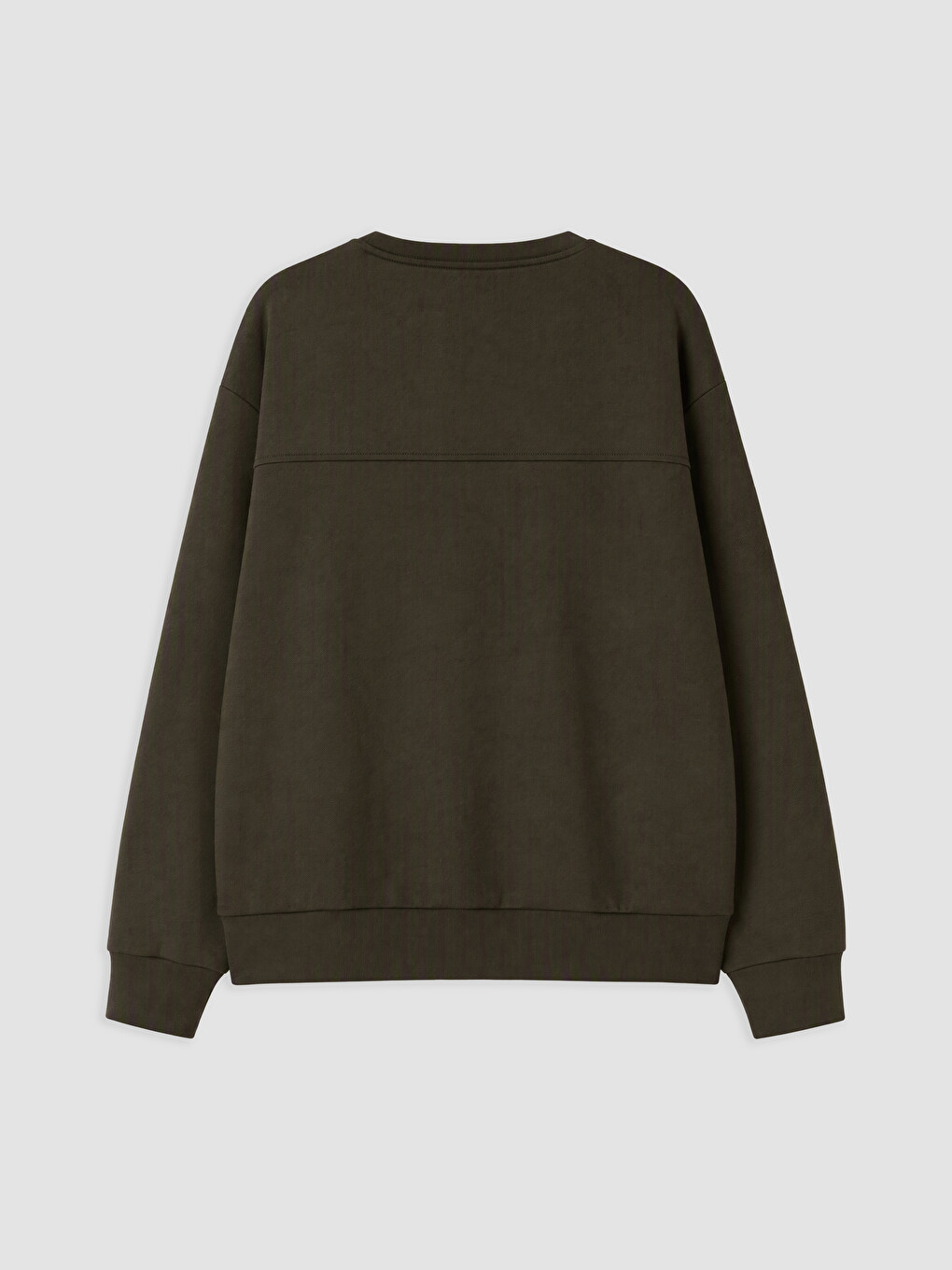 Woman Khaki Sweatshirt-5