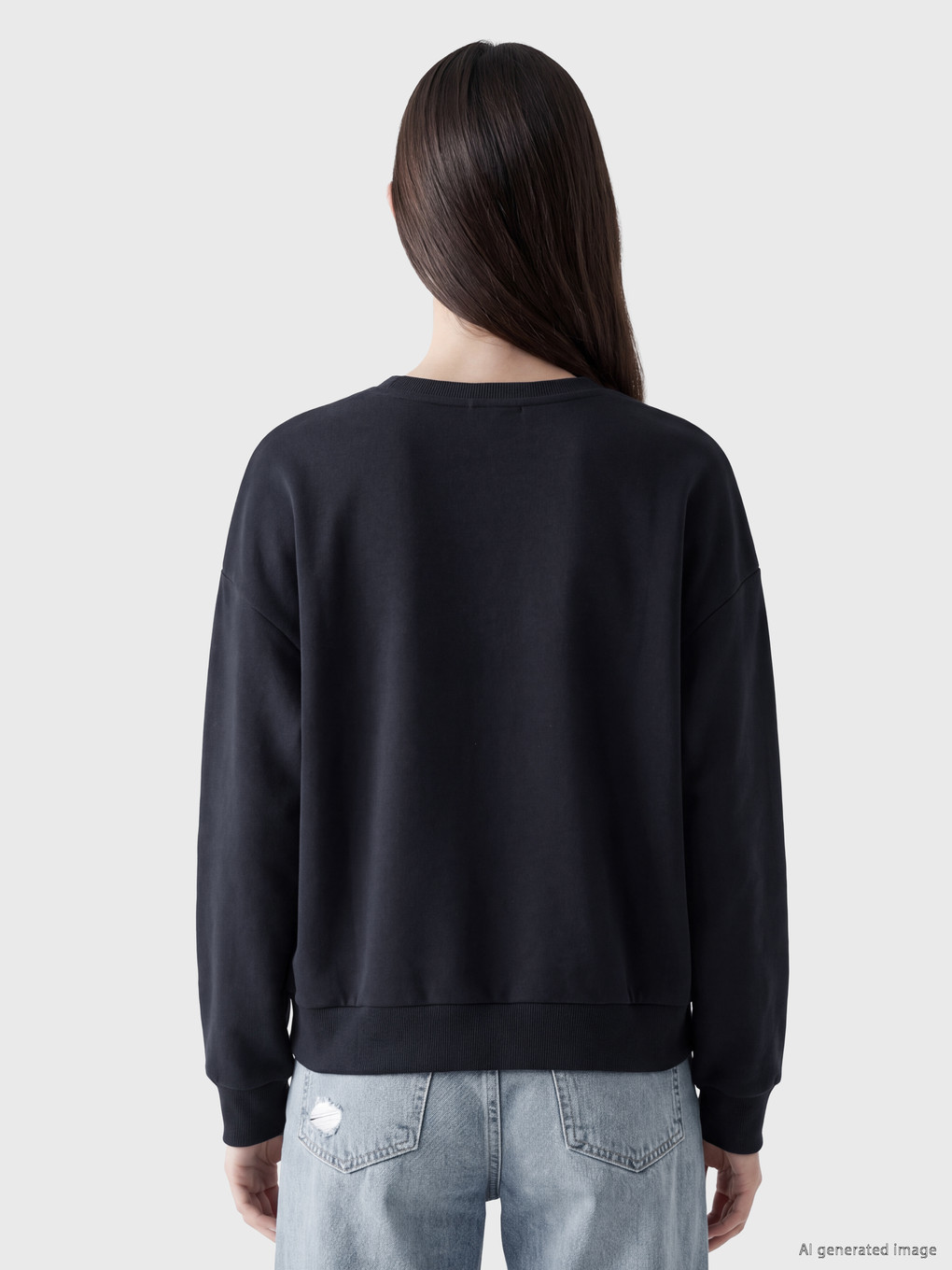 Bluzë Sportive E Trashë Oversize Për Gra-3