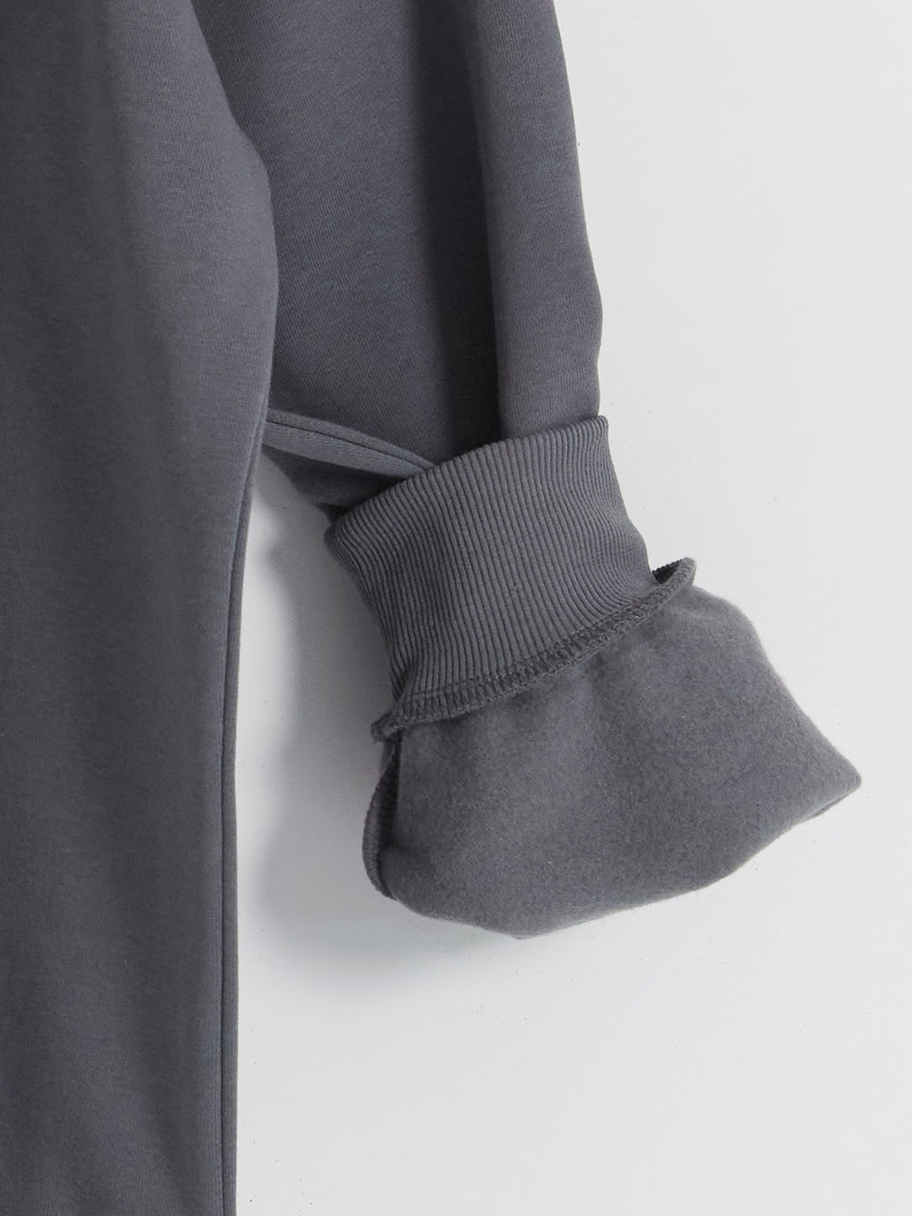 Bluzë Sportive E Trashë Oversize E Stampuar Për Gra-7