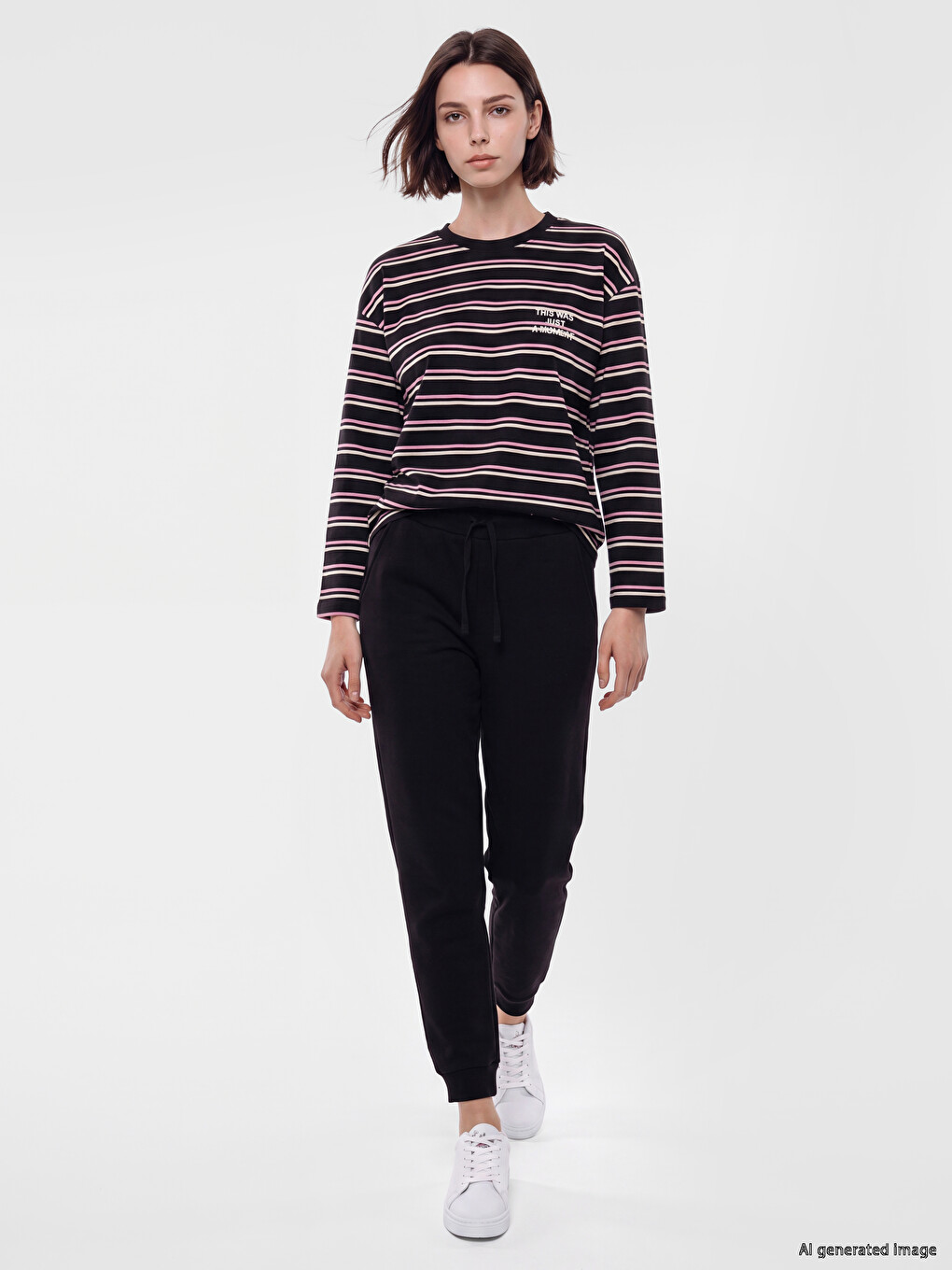 Elastic Waist Women's Jogger Sweatpants