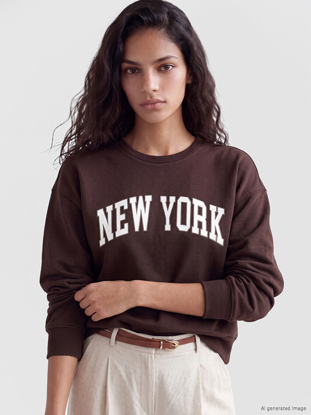 Soft Touch Oversize Women's Sweatshirt