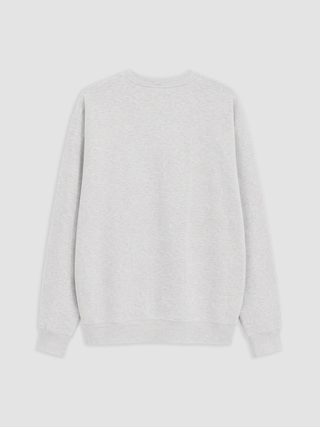 Printed Oversize Women's Thick Sweatshirt-5