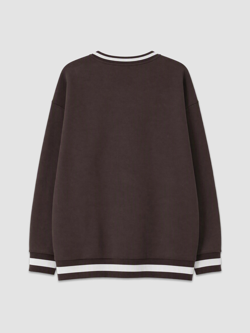 V Neck Oversize Women's Thick Sweatshirt-5