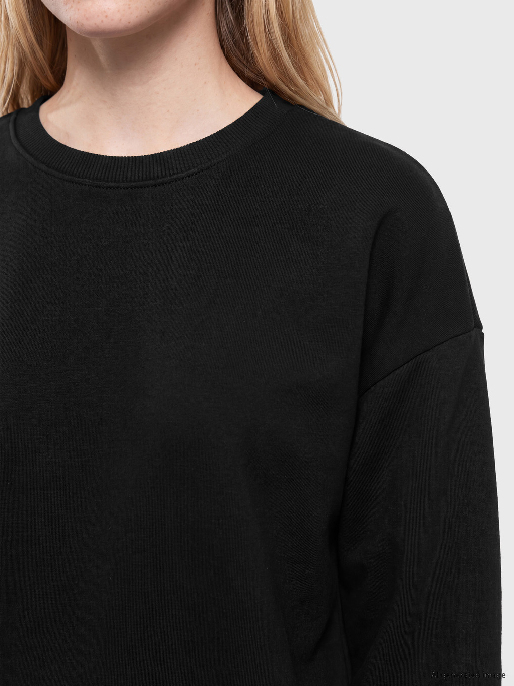 Lace Detailed Women's Thick Sweatshirt-2