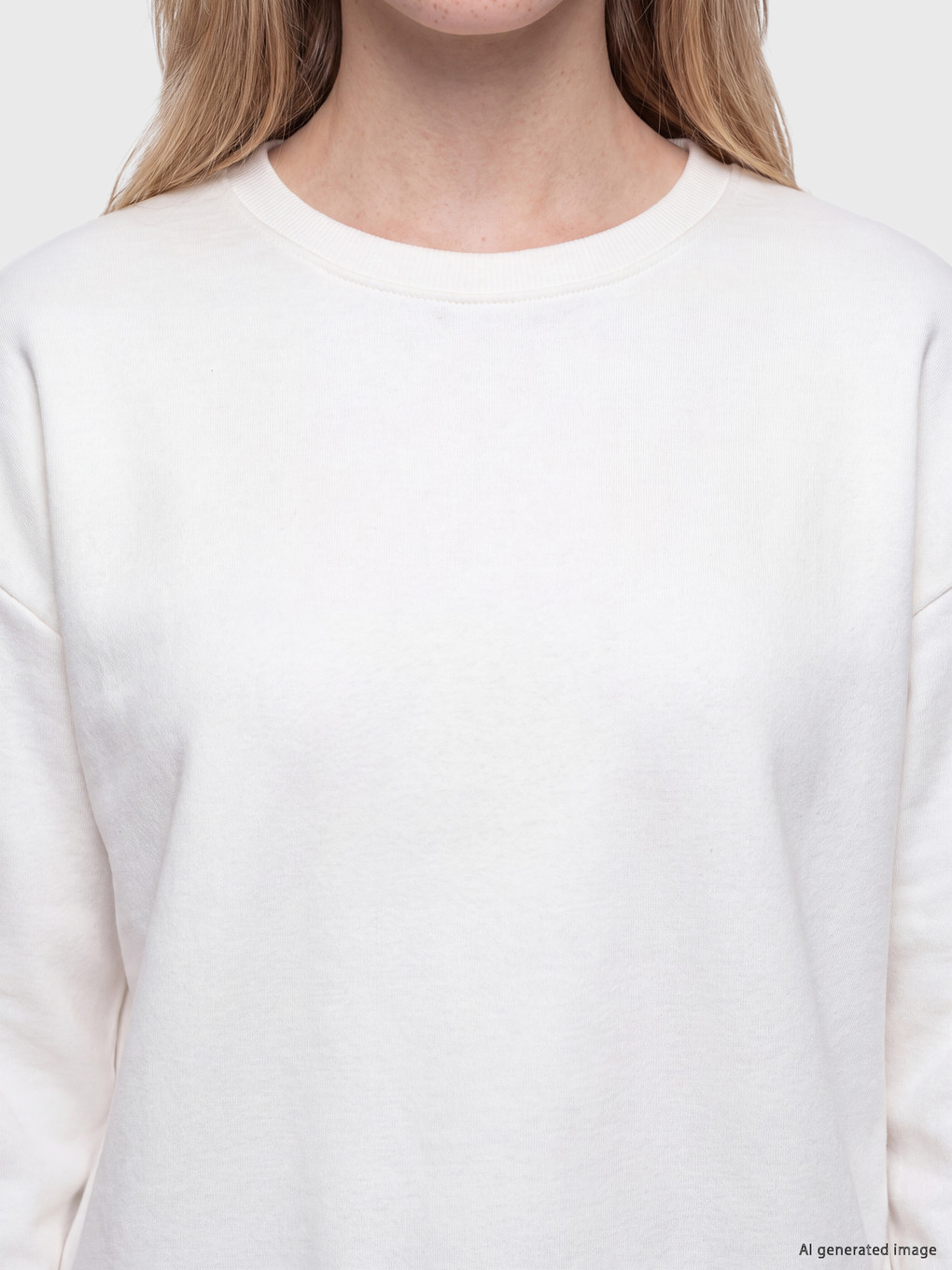 Lace Detailed Women's Thick Sweatshirt-2