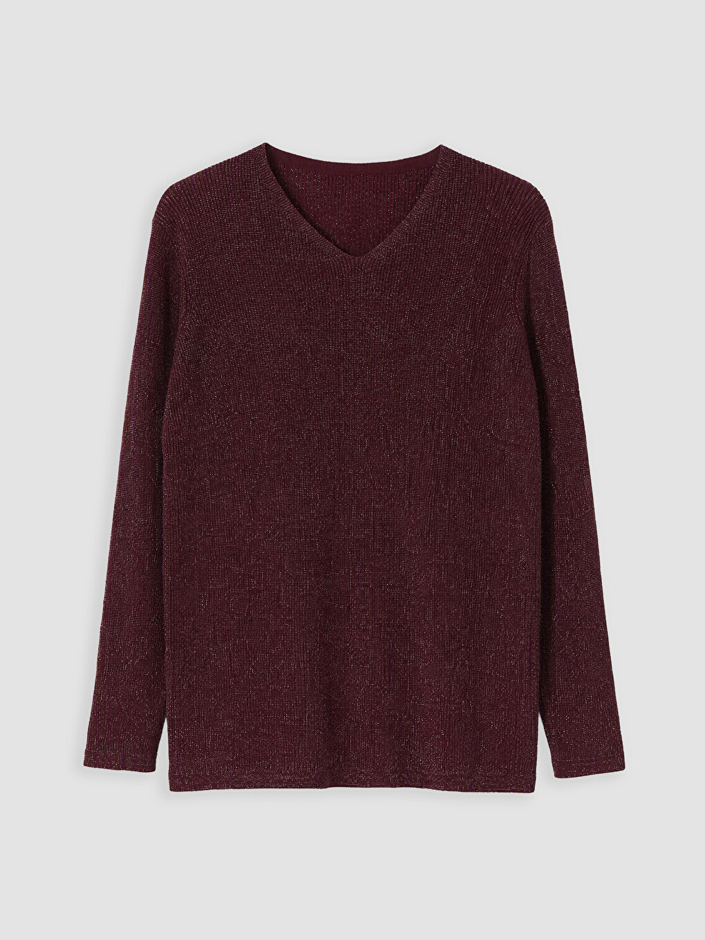 Woman Purple Sweater
