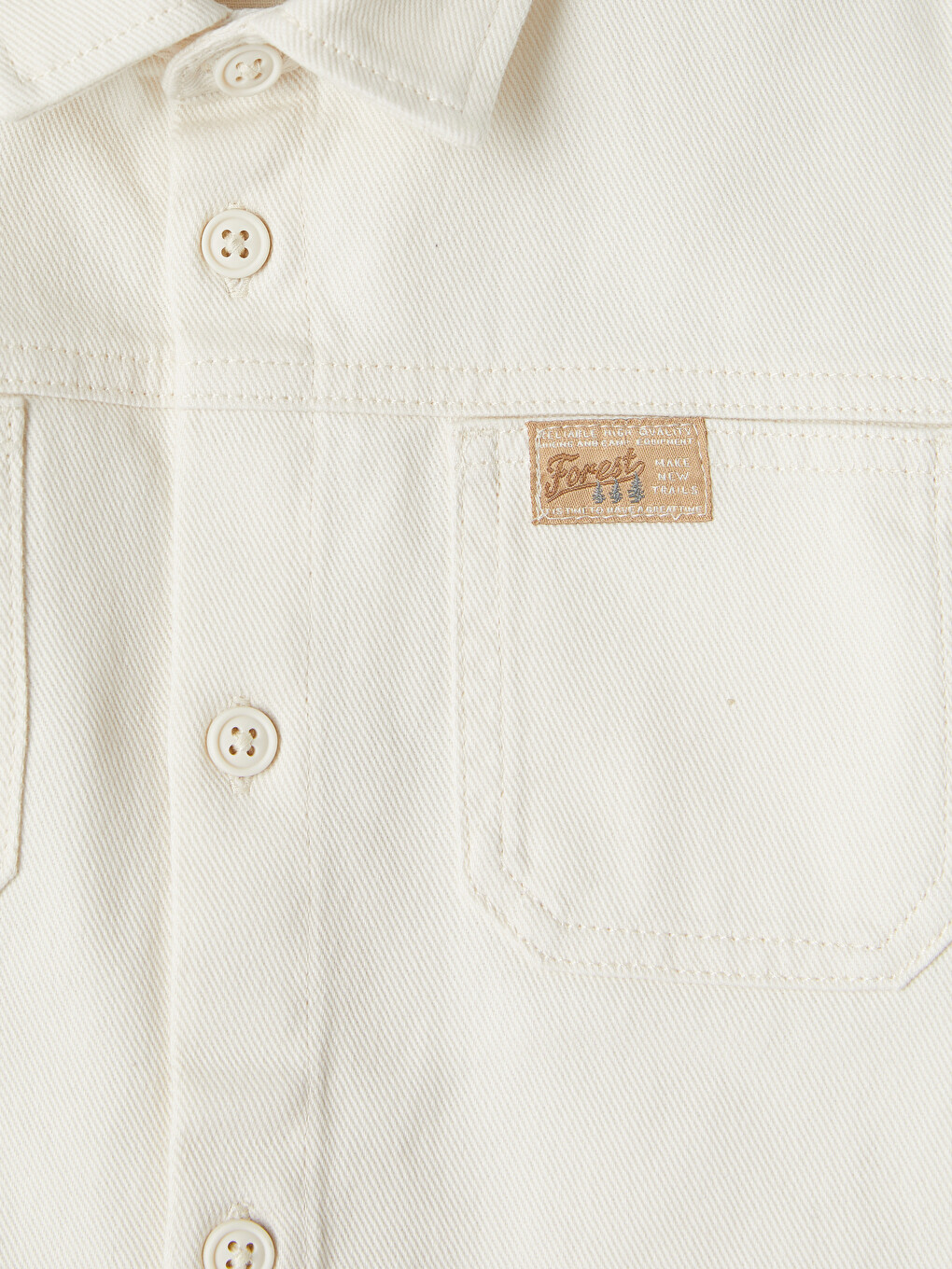 Gabardine Boys' Shirt-1