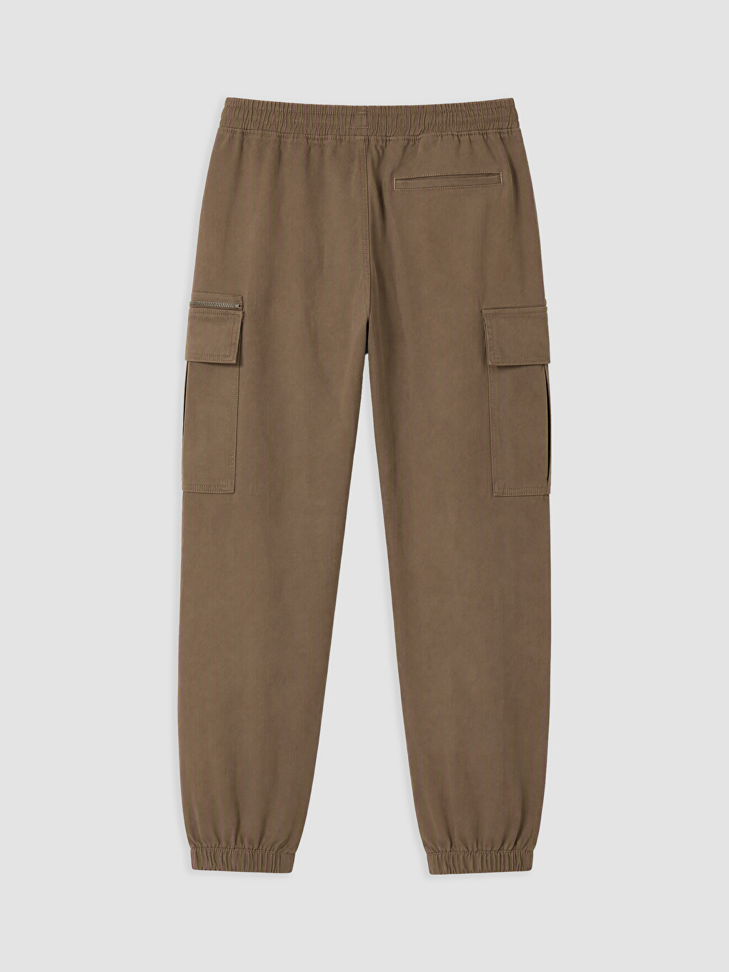 Kahverengi Regular Fit Erkek Kargo Pantolon-1