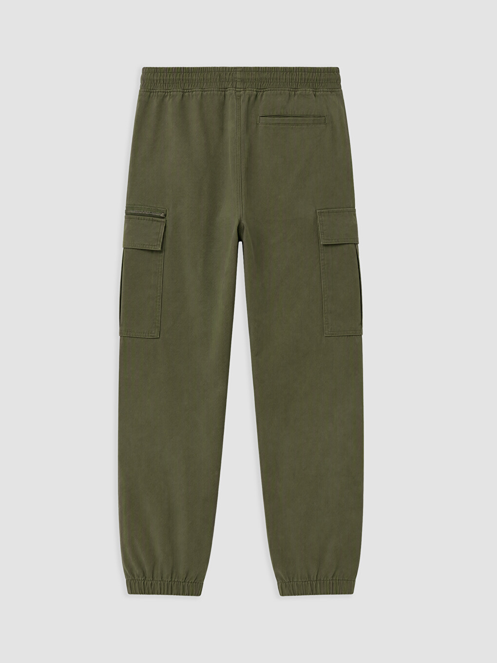 Haki Regular Fit Erkek Kargo Pantolon-1