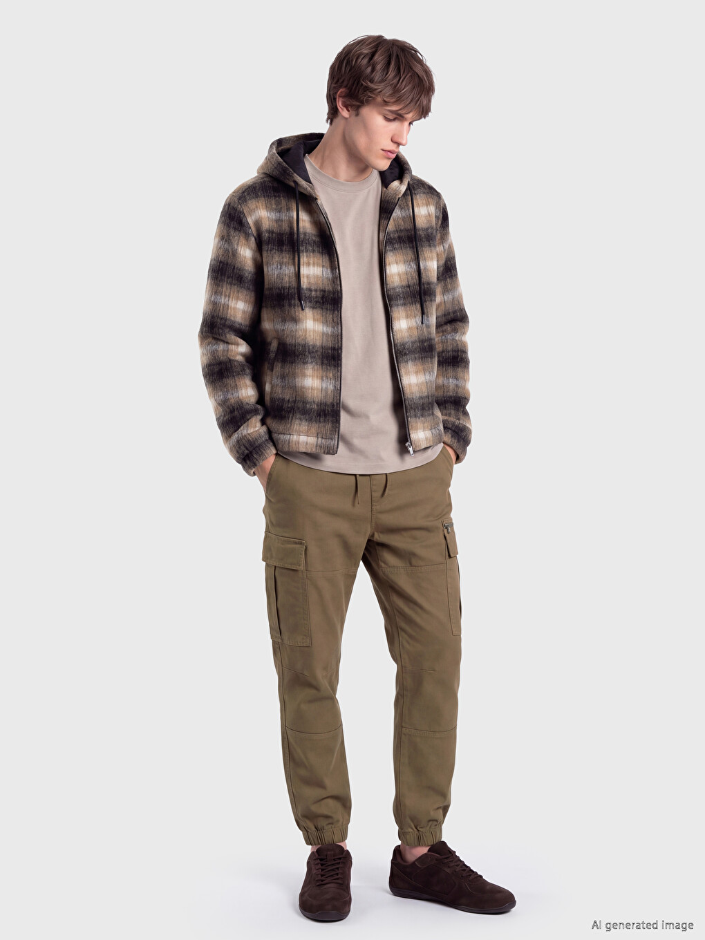  Regular Fit Men's Cargo Trousers