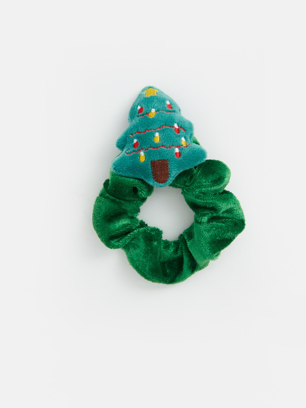 2 Pack New Year Themed Girl Child Figured Rubber Hair Tie-3