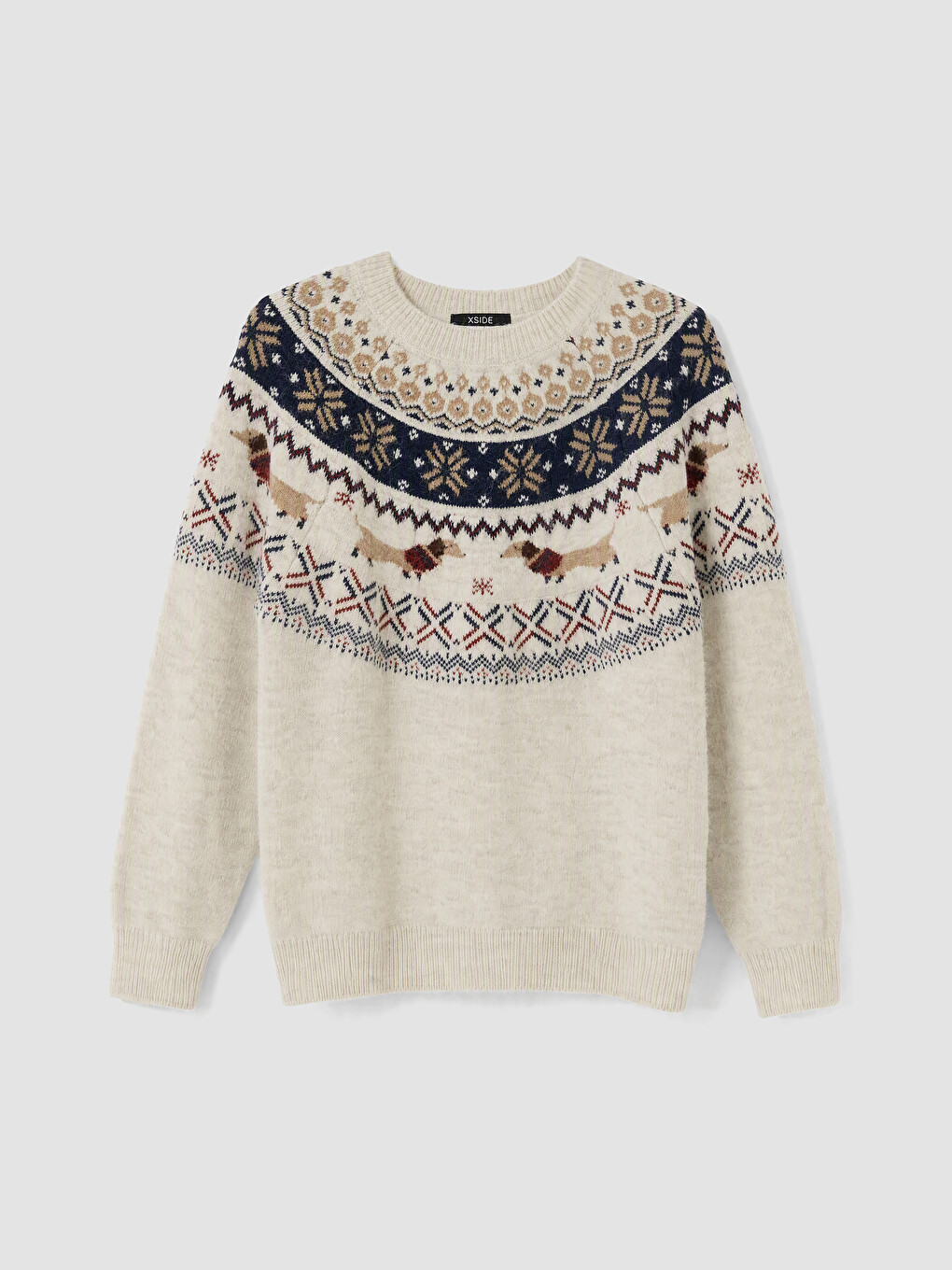 Man Ecru Sweater-4