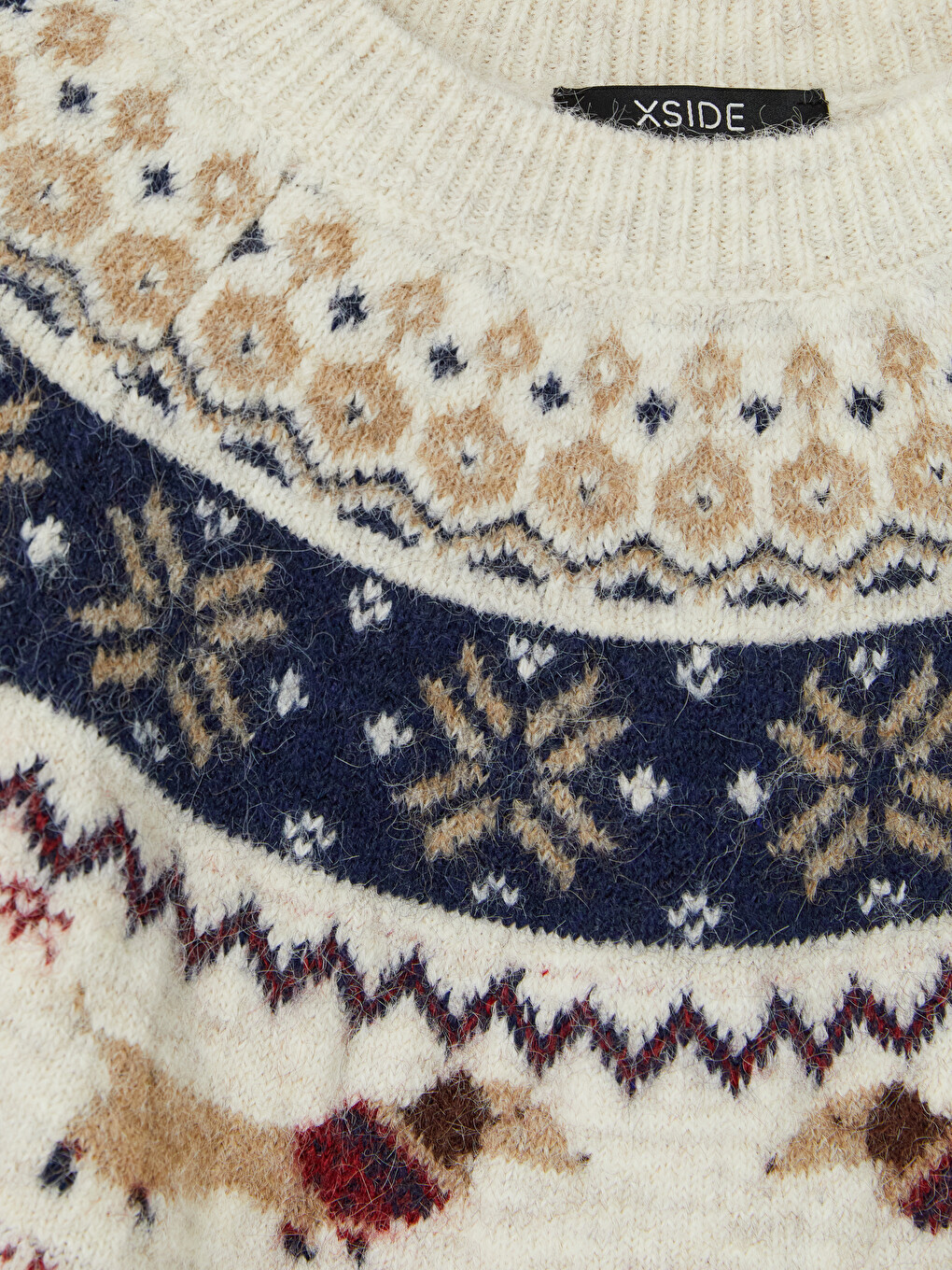 Man Ecru Sweater-5