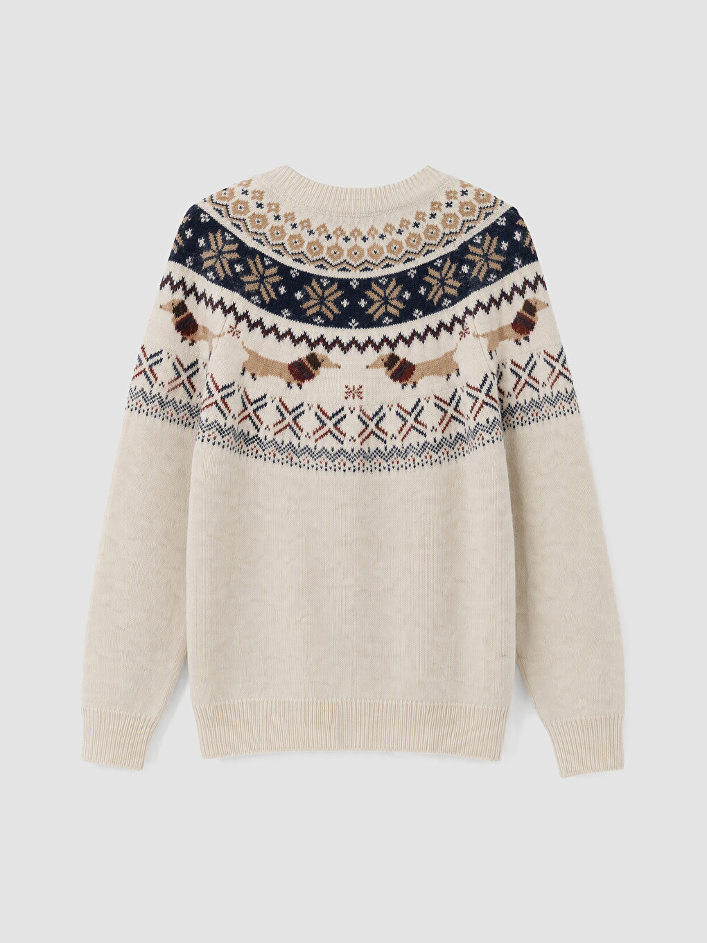 Man Ecru Sweater-6