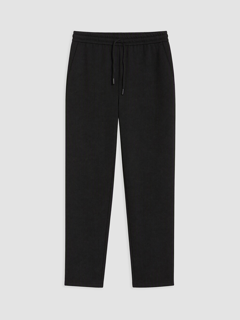 Siyah Regular Fit Erkek Pantolon-4