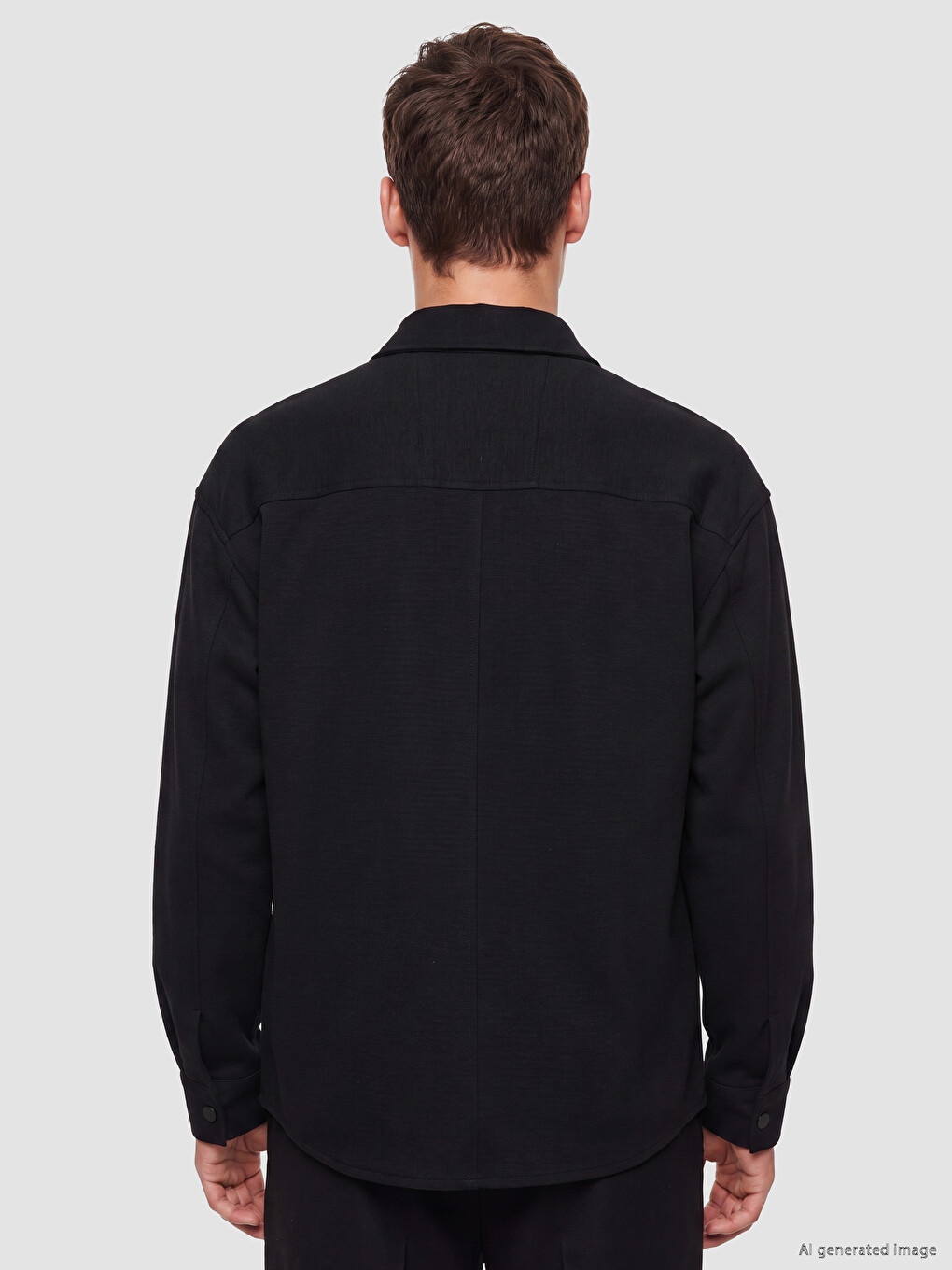 Regular Fit Men's Shirt Jacket-3