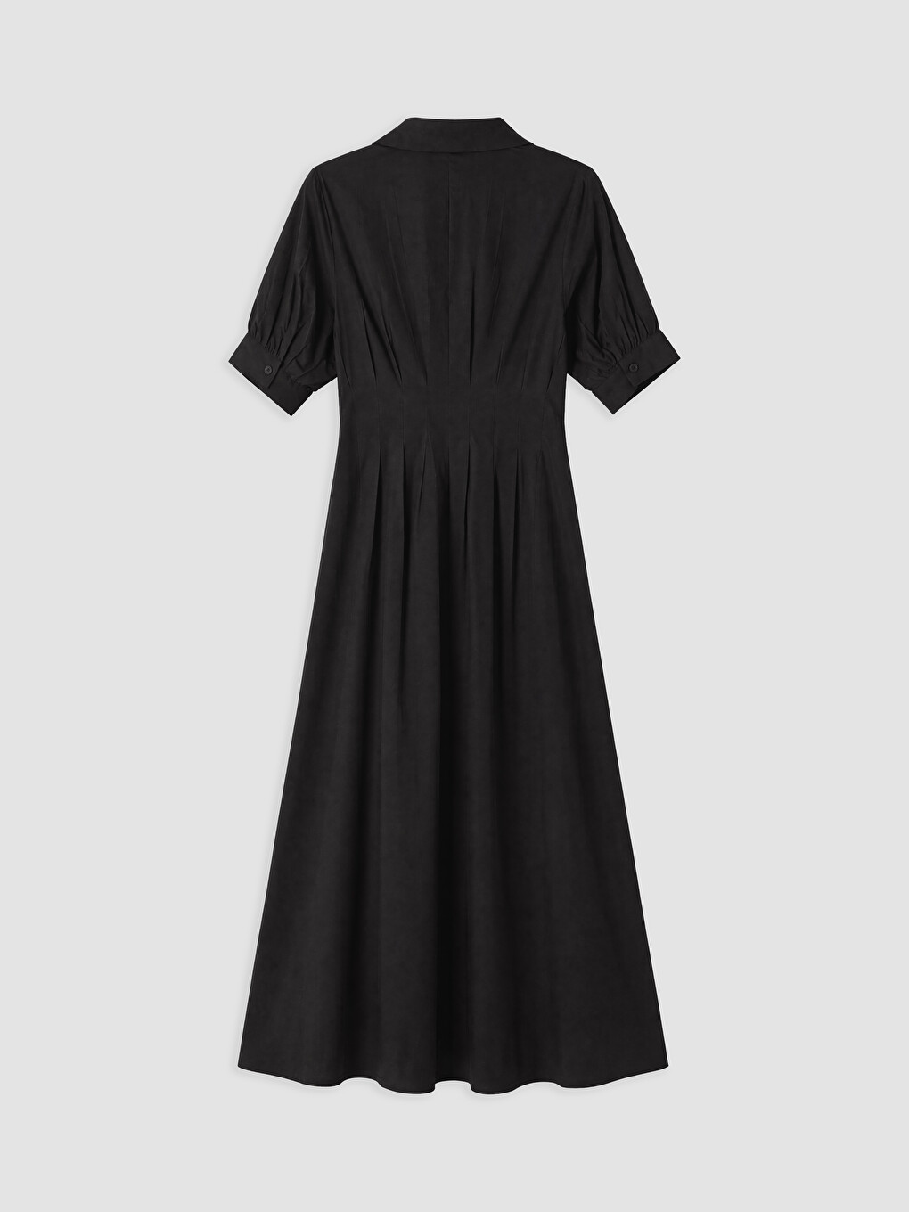 Robe De Chemise Noir Femme-1