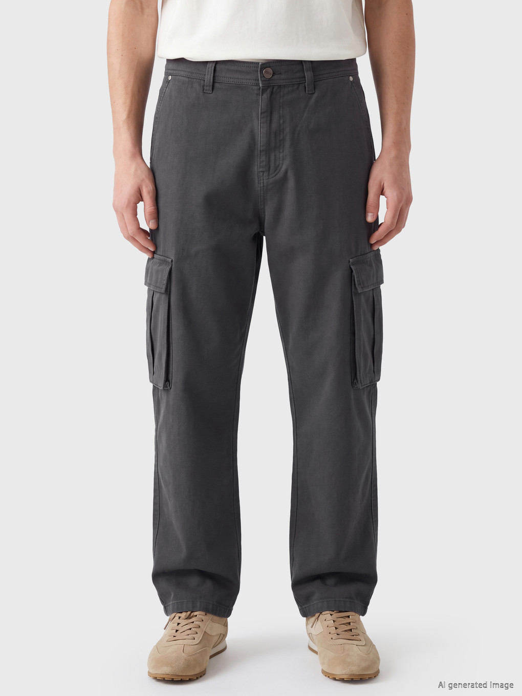 Man Anthracite Trousers-1