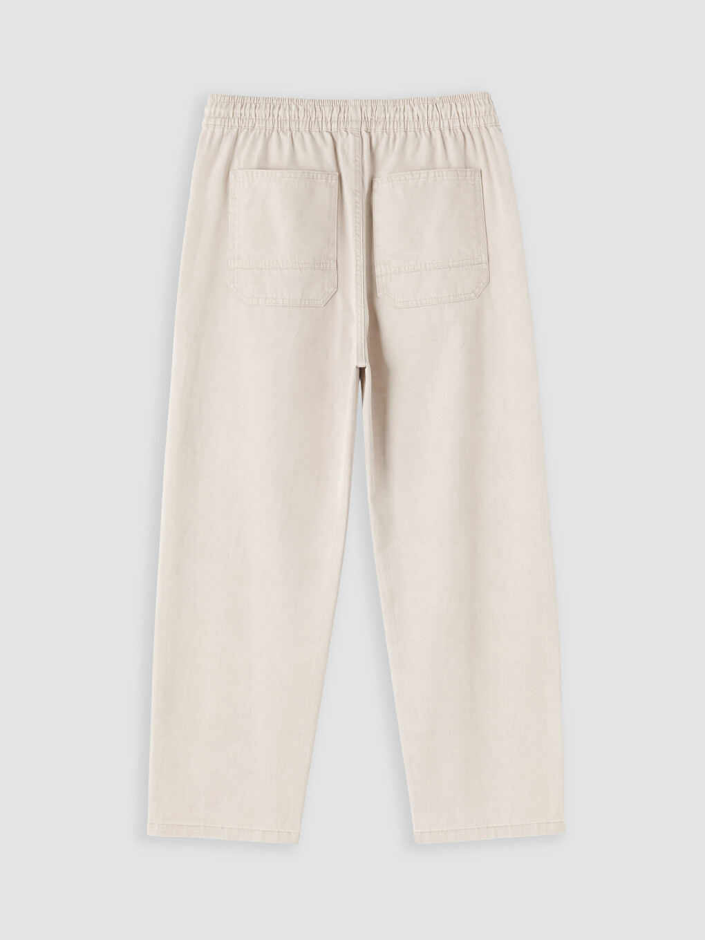Bej Relax Fit Erkek Pantolon-2