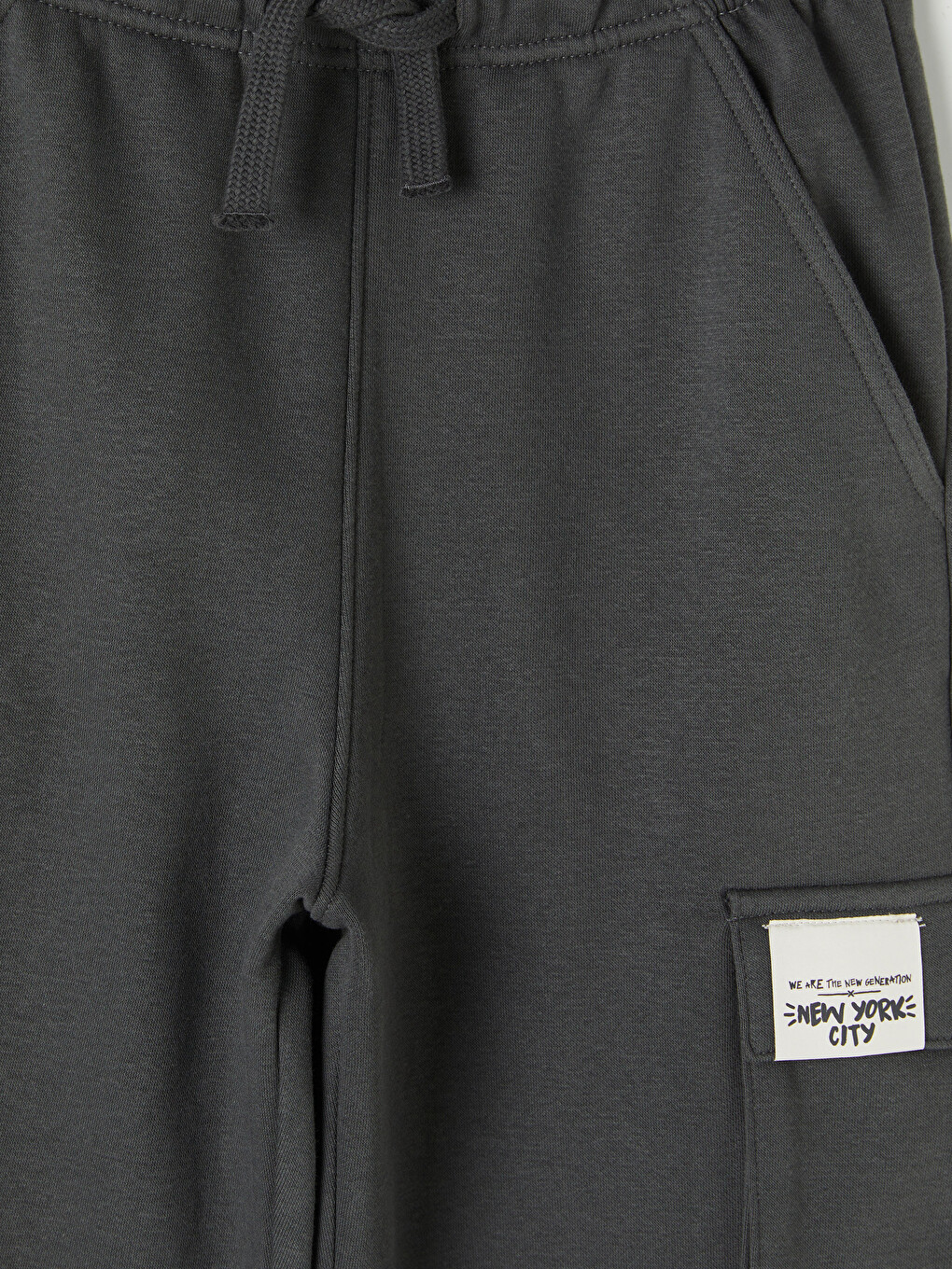 Boy Anthracite Jogger Sweatpants-1