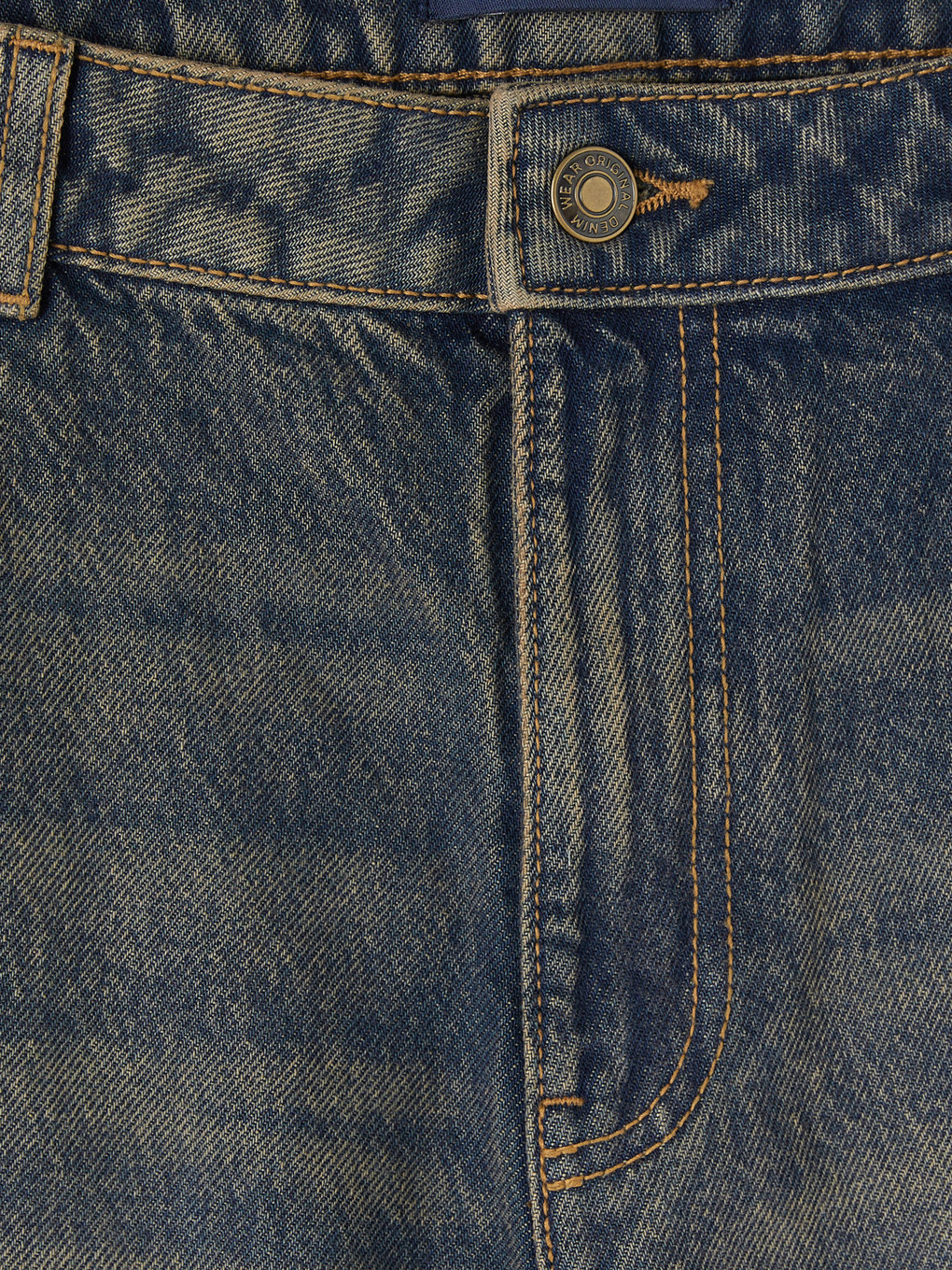 High Waist Straight Jeans-5