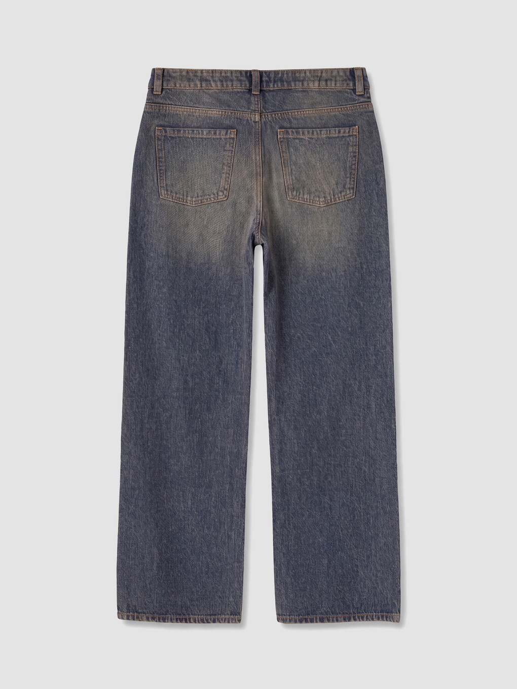 High Waist Straight Jeans-6