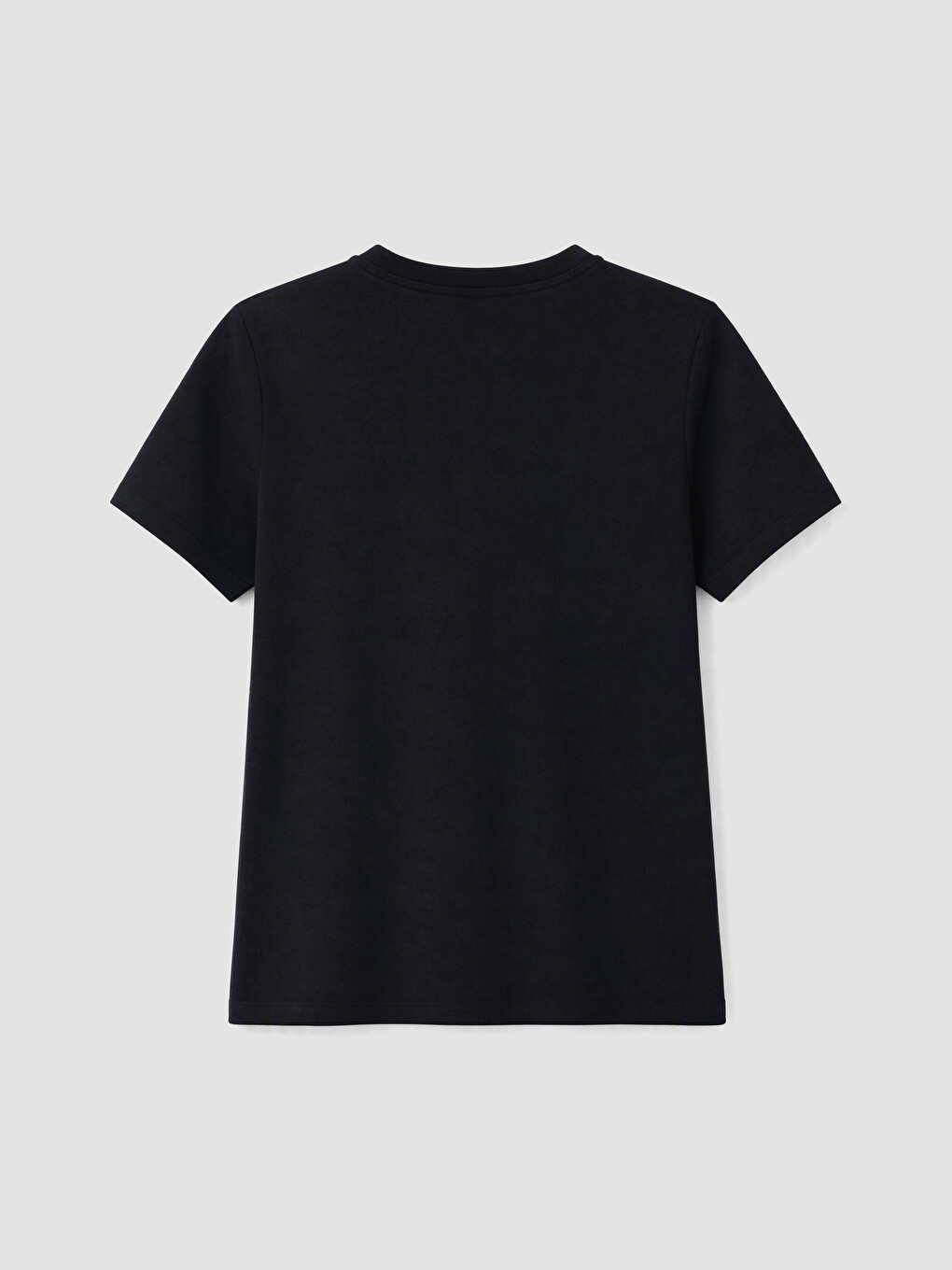 Crew Neck %100 Cotton Women's T-shirt-6