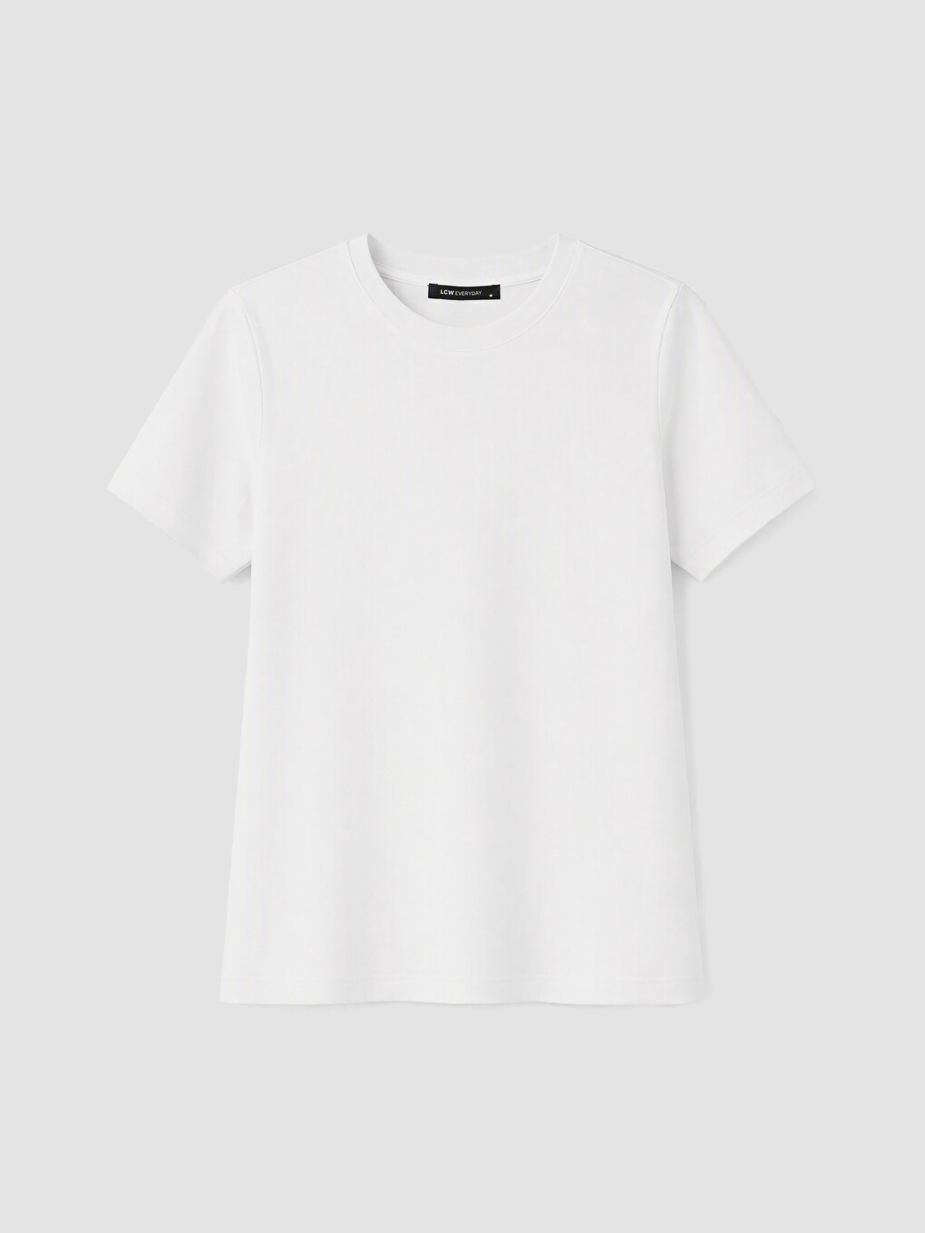 Woman White T-shirt-4