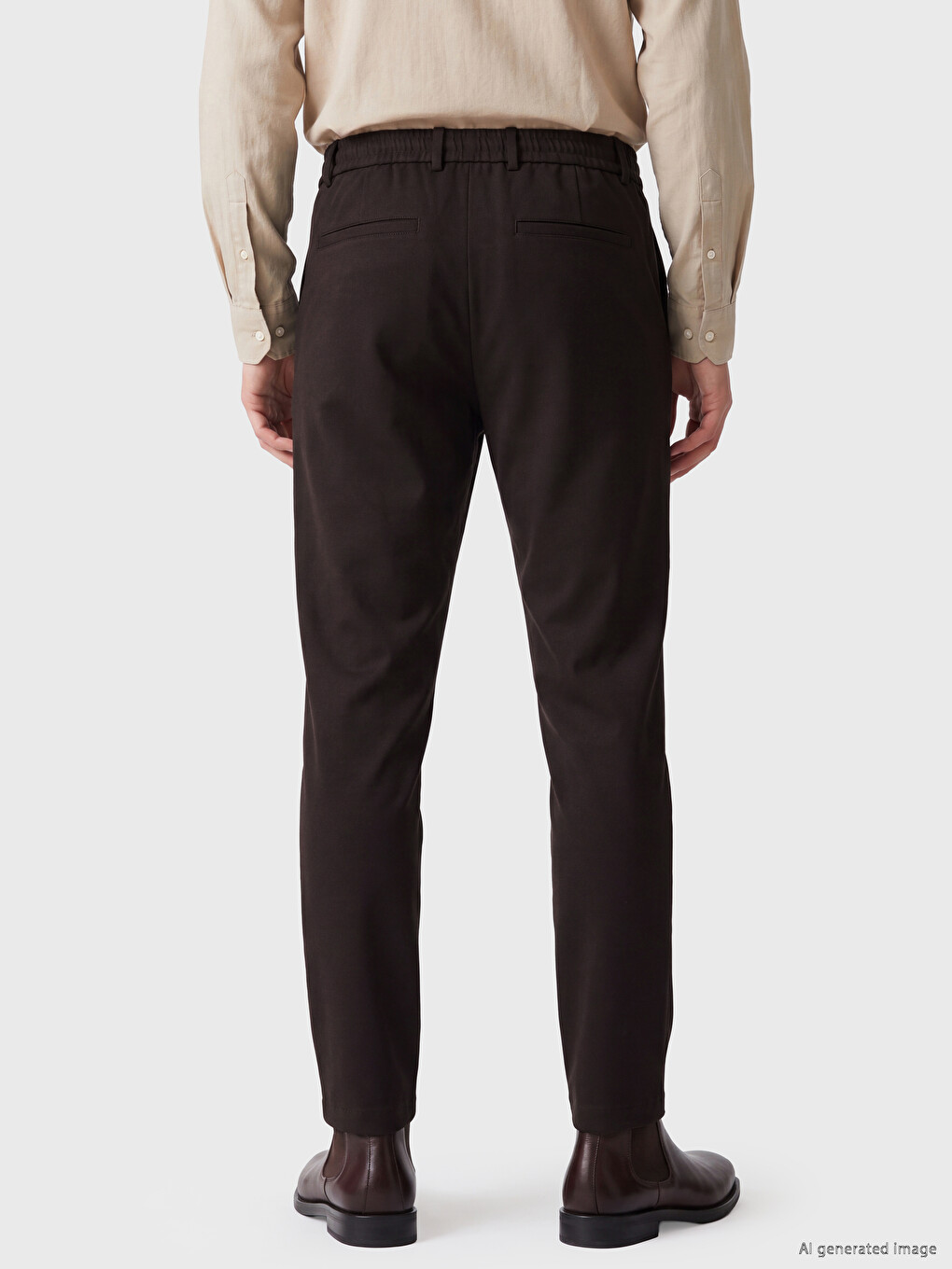 Regular Fit Men's Trousers-3