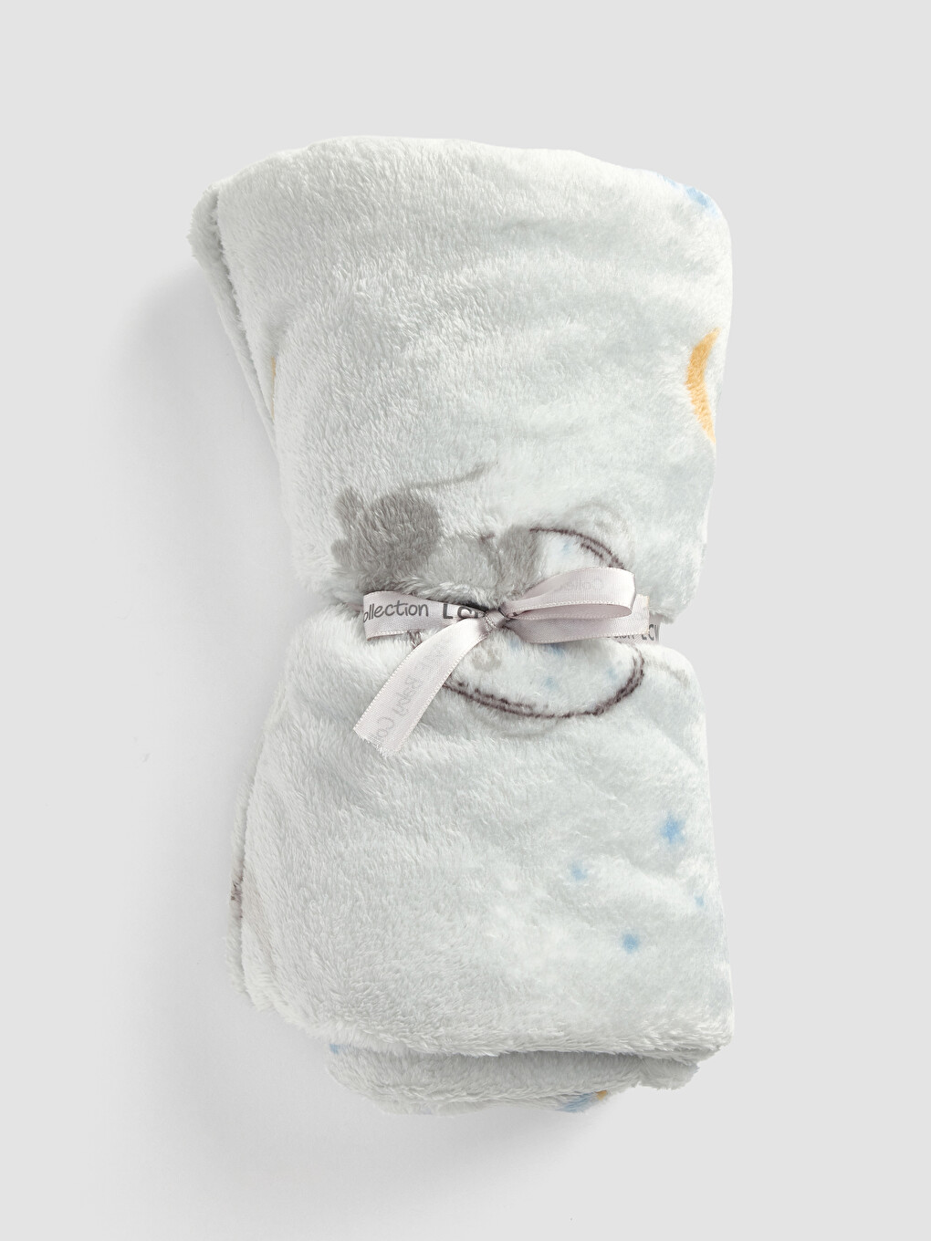 Space Printed Child Plush Blanket 90x110 Cm-1