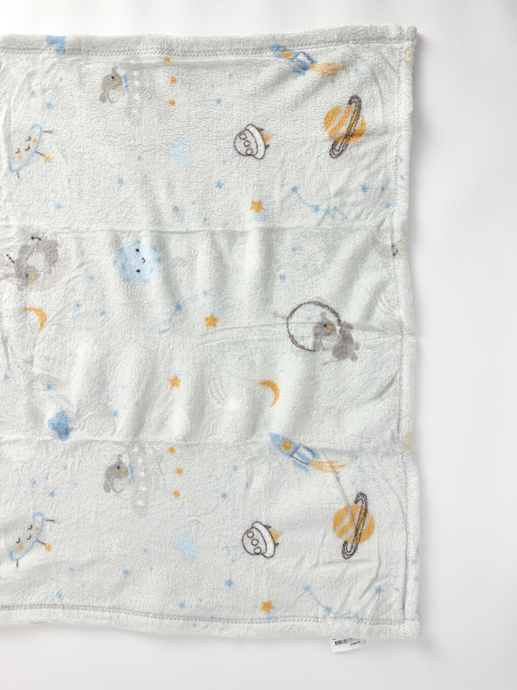 Space Printed Child Plush Blanket 90x110 Cm-2