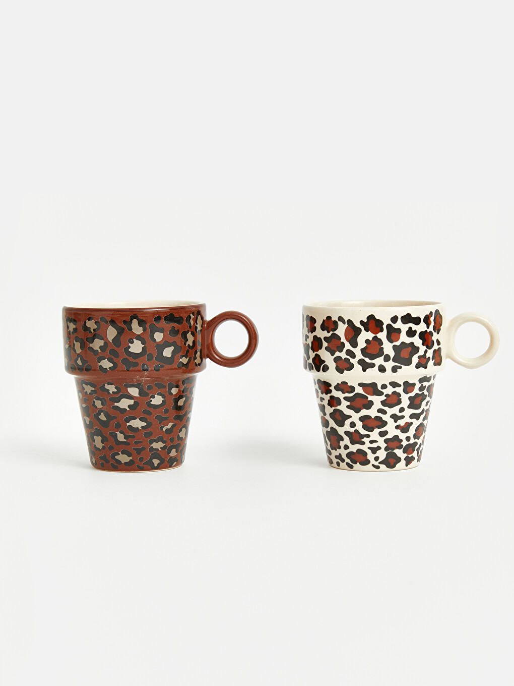 Leopard Print Mug Set 2 Pack-2