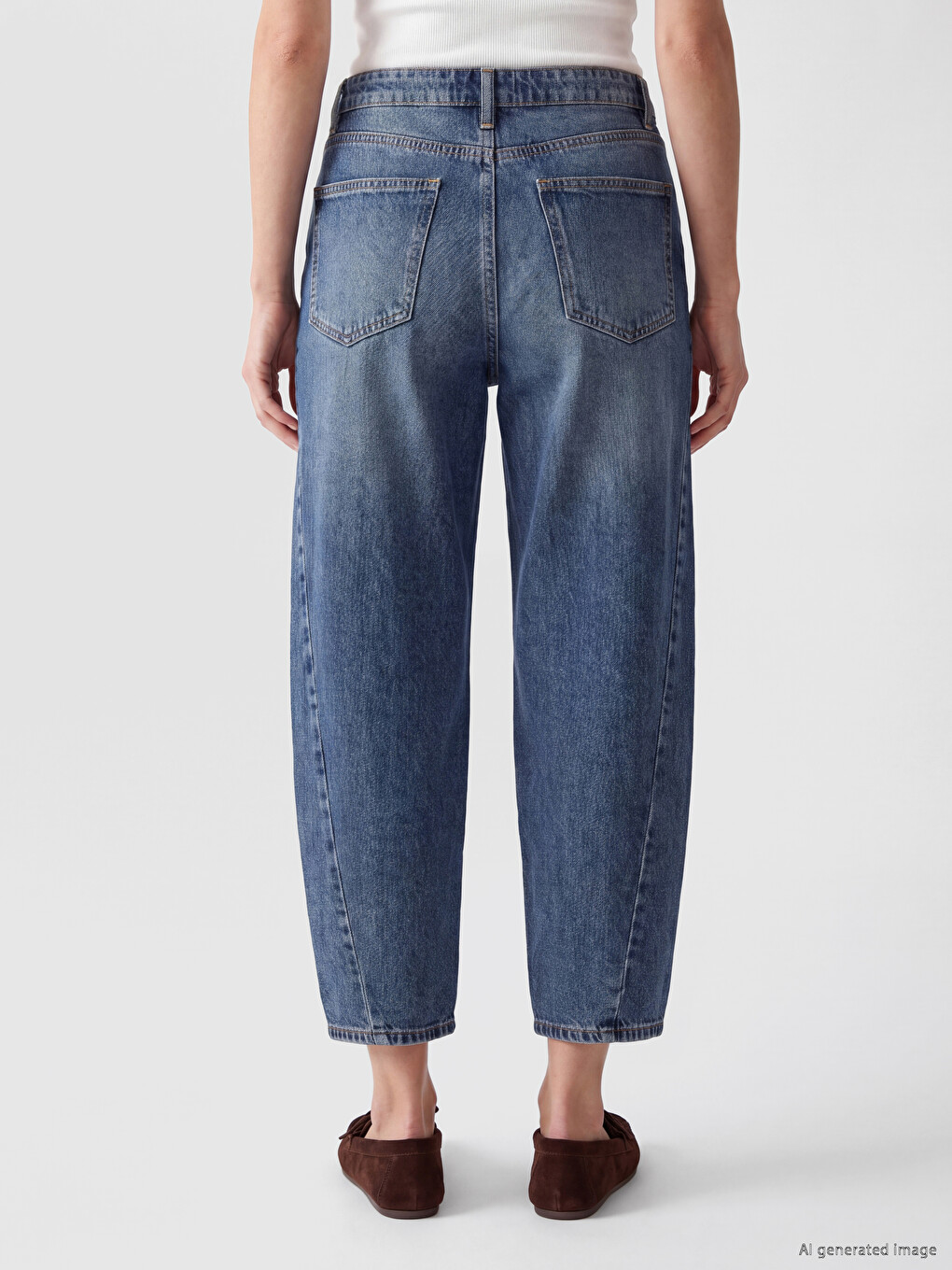 Balloon Fit Women's Jeans-2