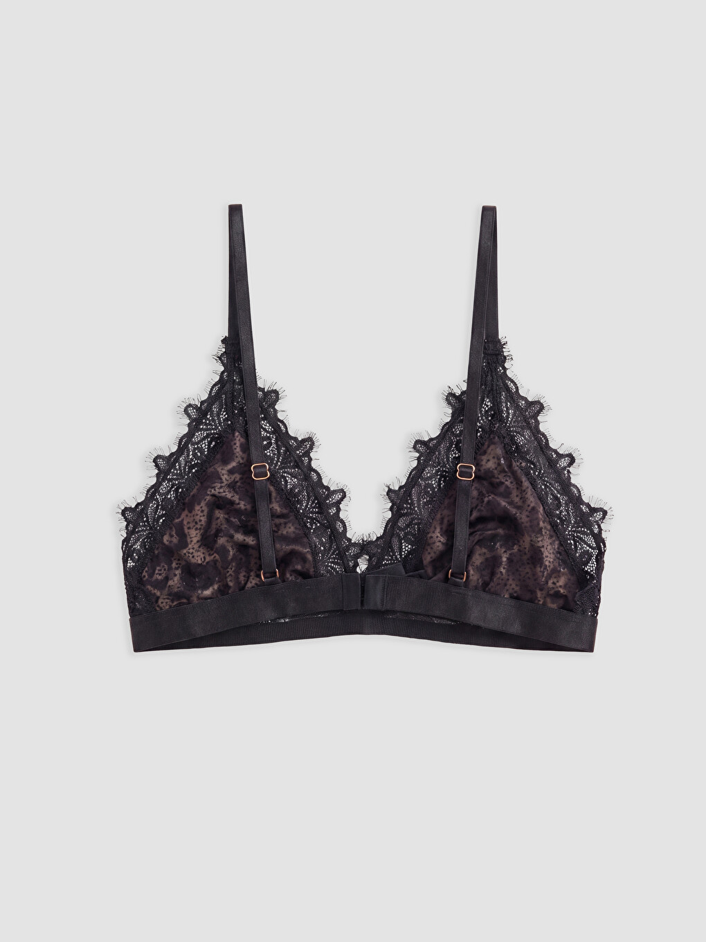 Kahverengi Balensiz Dolgusuz Leopar Desenli Fantezi Bralet-1