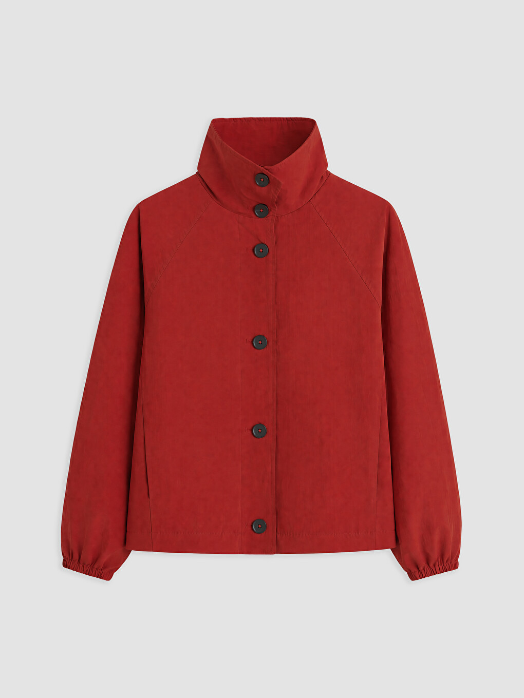 Woman Red Jacket-4