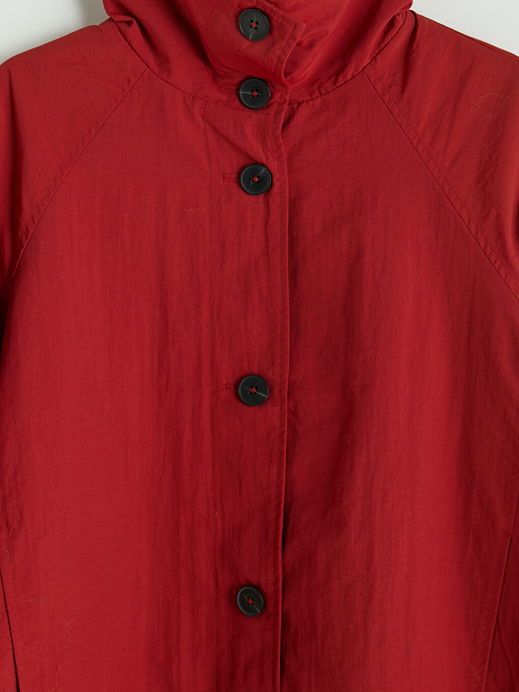 Woman Red Jacket-6