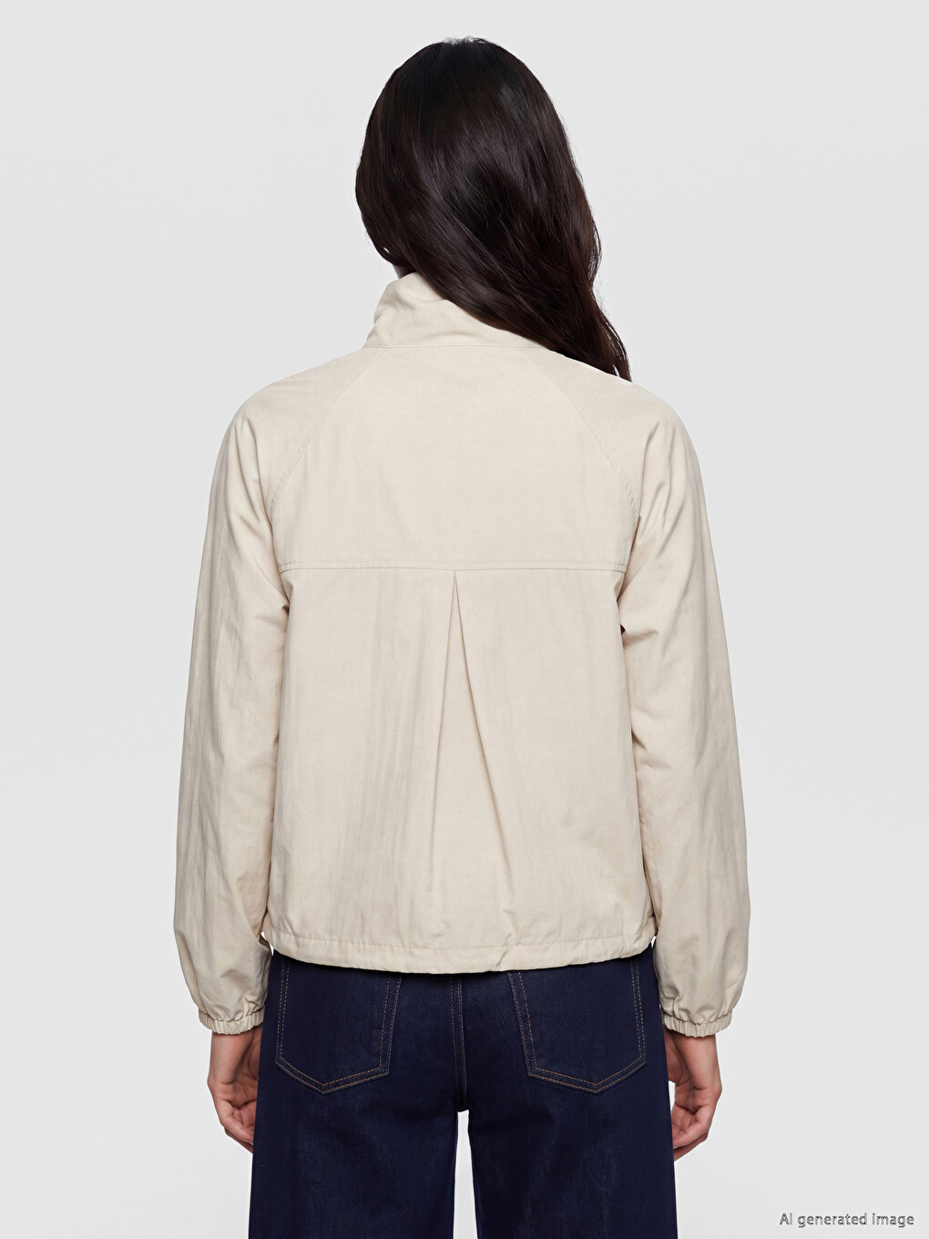 Woman Beige Jacket-3