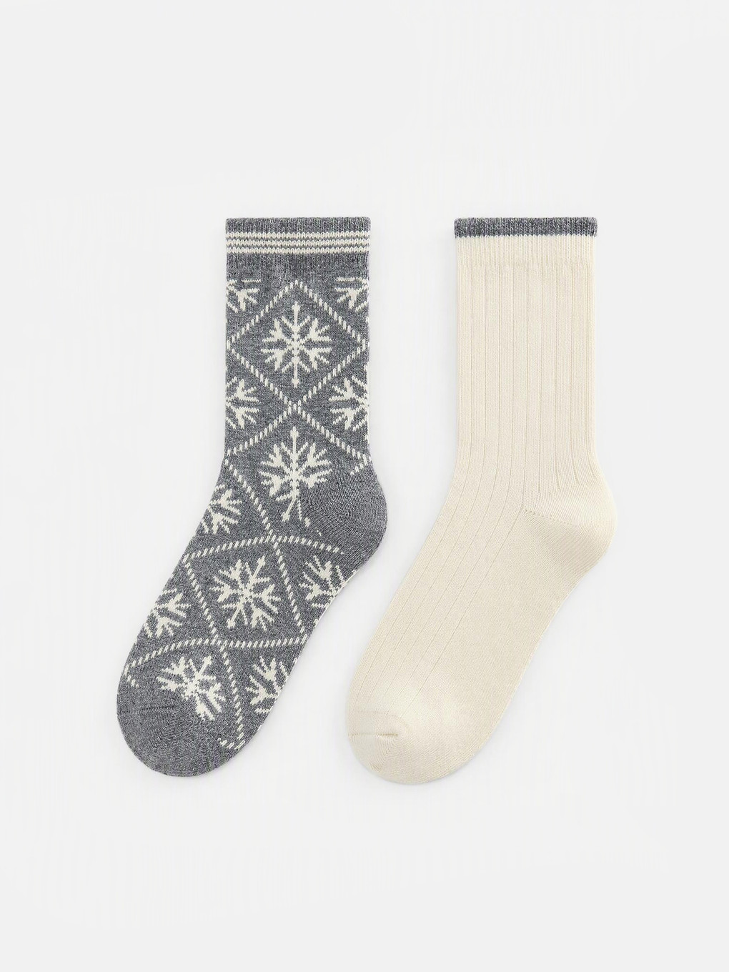 Woman Grey Ankle Socks