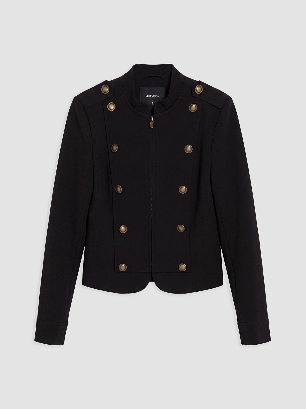 Frau Schwarz Jacke-5
