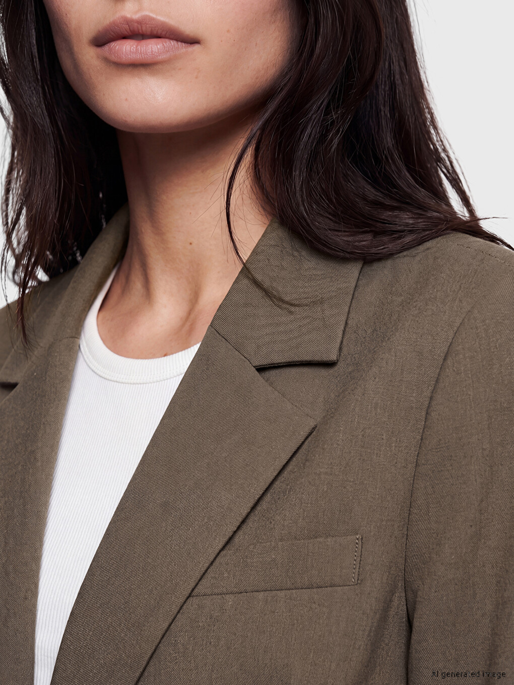 Jacket Lapel Women's Jacket-2