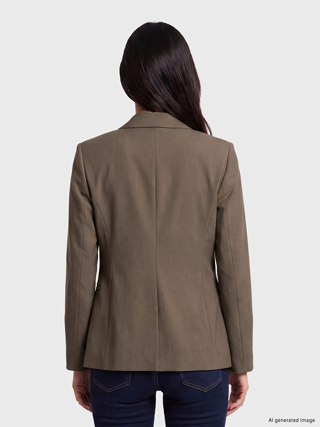 Jacket Lapel Women's Jacket-3