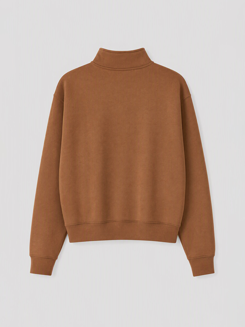 Mock Neck Women's Sweatshirt-5