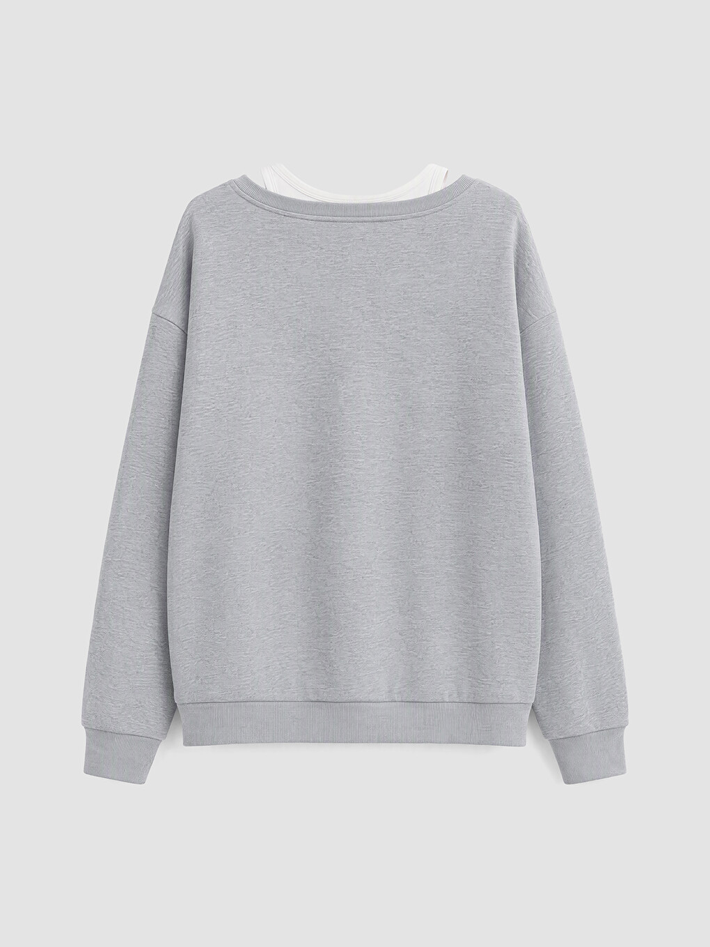 V Neck Women's Sweatshirt-6